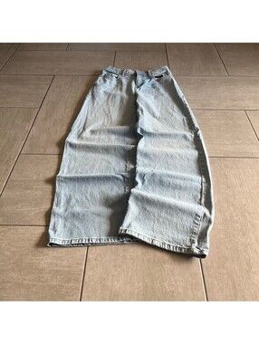 Wild Fable Light Wash Wide-Leg Jeans Size Regular Two